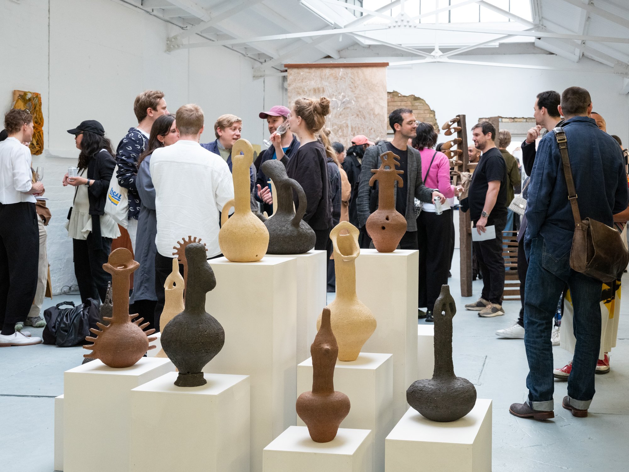 Exhibition inside Britannia Row